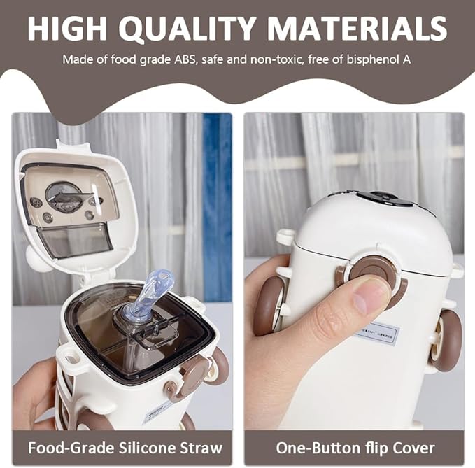 Cute Panda Water Bottle | BPA-Free Portable Bottle for Kids & Travel | EliteKartz